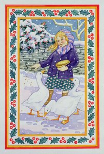 クリスマスガチョウ 作： Lavinia Hamer